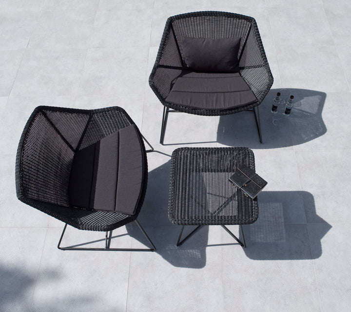 The Decorators: Fotoliu Cane-line Breeze negru