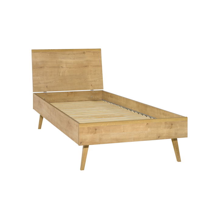 Pat cu tablie plina VOX Nature 90x200 cm