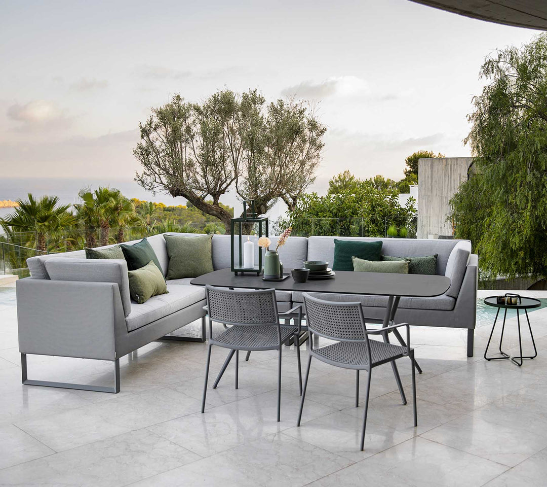 The Decorators: Canapea 2 locuri/modul dreapta de exterior Cane-line Flex