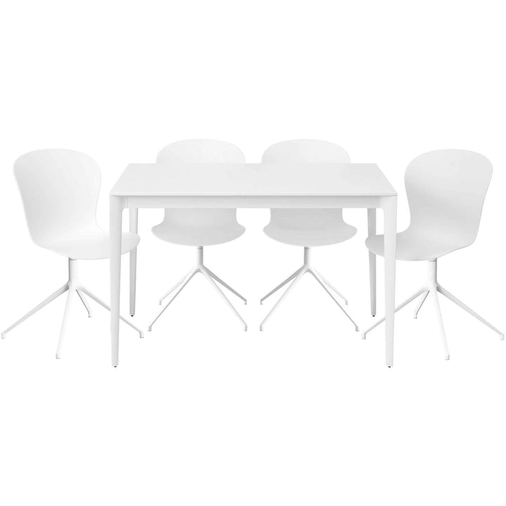 The Decorators: Masa dining BoConcept Torino 120x80cm, alb