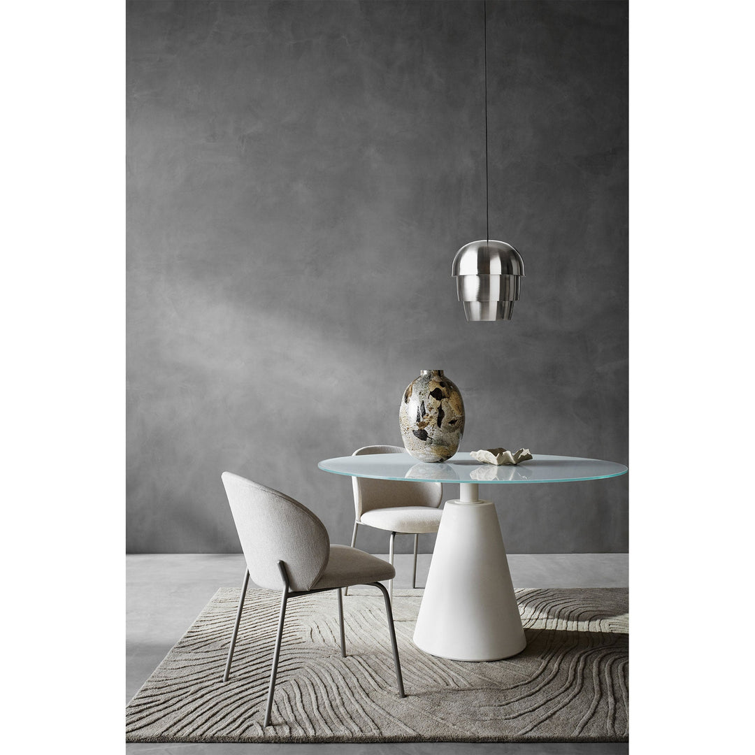 The Decorators: Sculptura decorativa BoConcept Velvet Leaf, alb/25cm