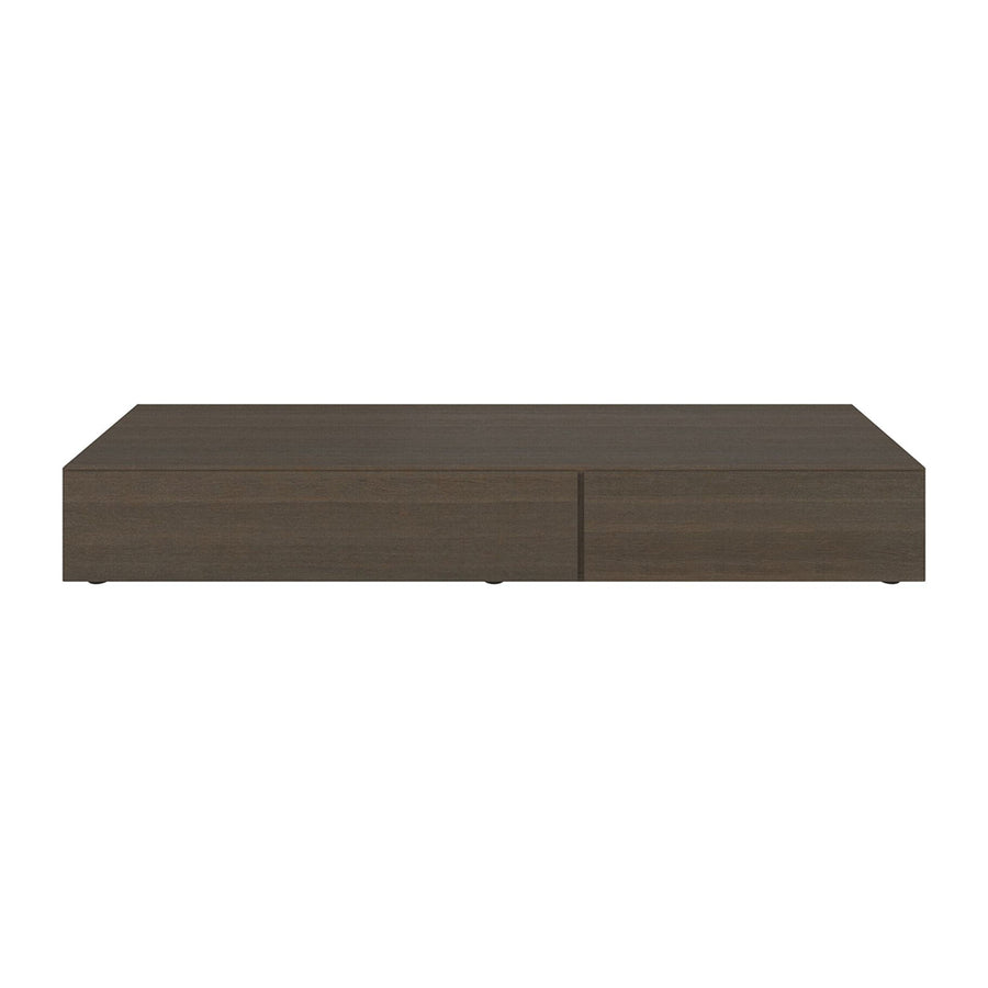 The Decorators: Comoda TV BoConcept Lugano 192x28cm, stejar inchis, cu usi simple