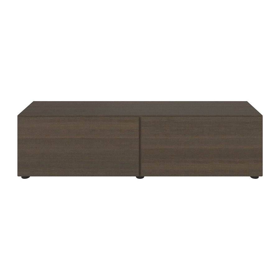 The Decorators: Comoda TV BoConcept Lugano 154x41cm, stejar inchis, 2 usi