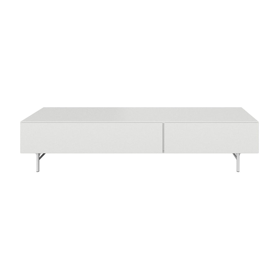 The Decorators: Comoda TV BoConcept Lugano 192x42cm, alb, usi simple