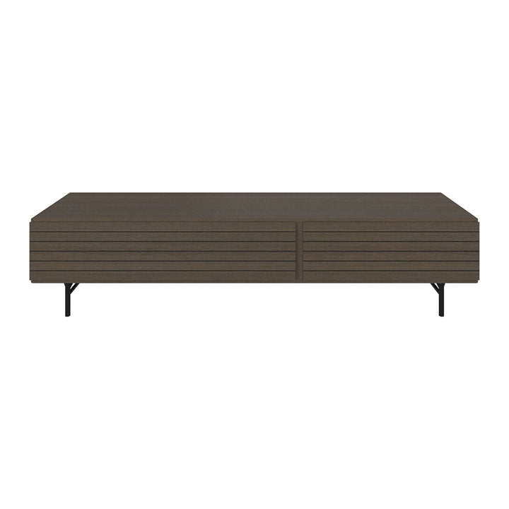 The Decorators: Comoda TV BoConcept Lugano 192x42cm, stejar inchis, usi cu model