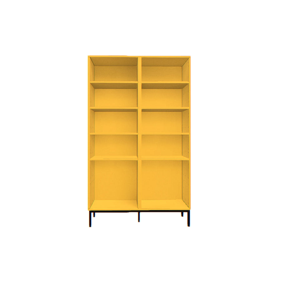 Biblioteca dubla galben/sofran VOX Creative 45.5x91x151.5 cm