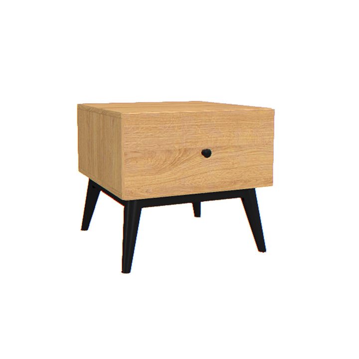 The Decorators: Noptiera VOX Creative stejar-negru