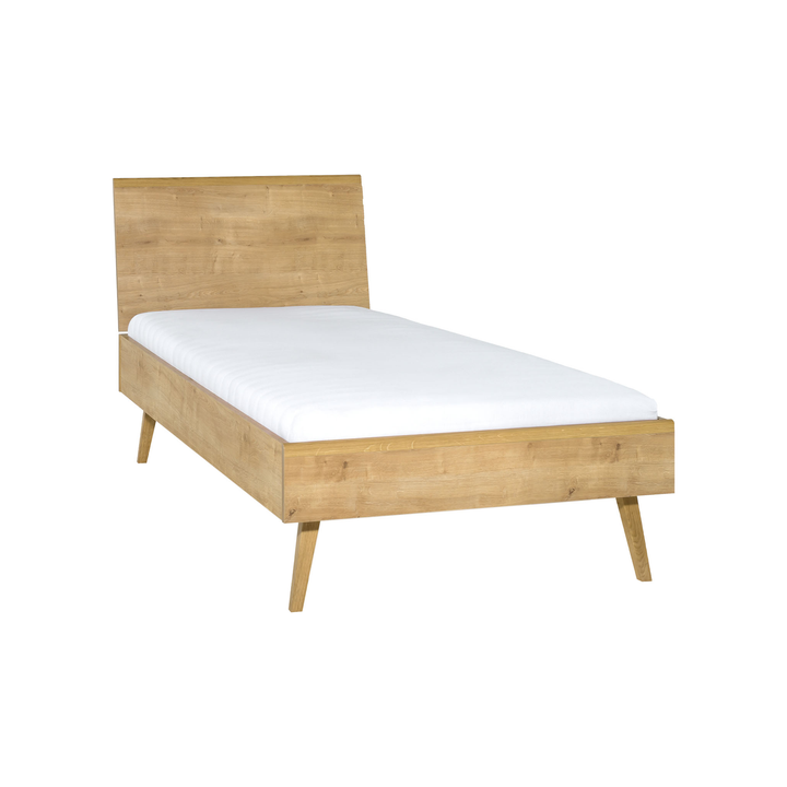 Pat cu tablie plina VOX Nature 90x200 cm