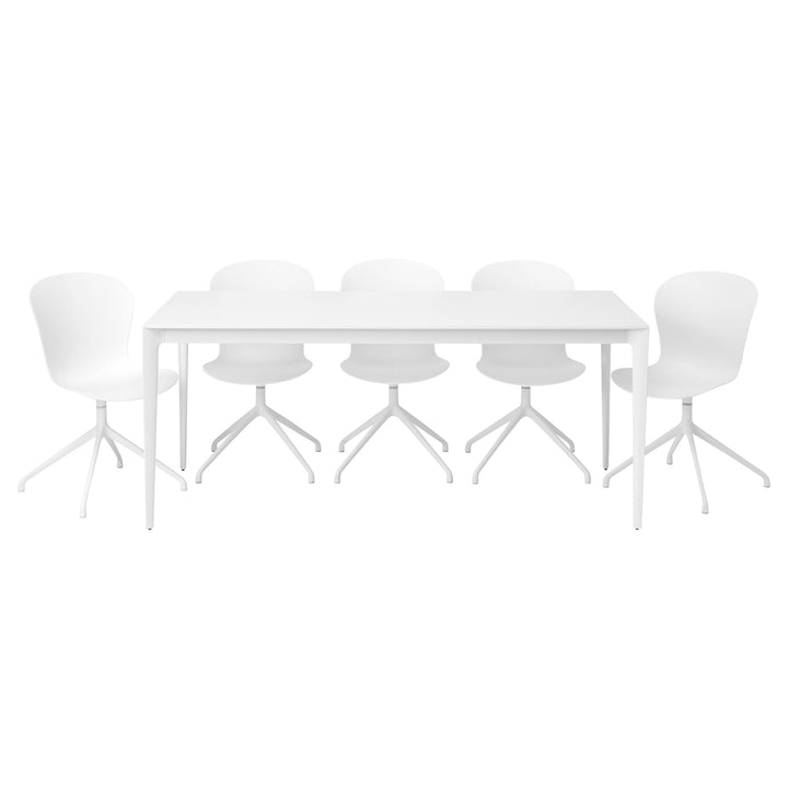 The Decorators: Masa dining BoConcept Torino 180x80cm, alb