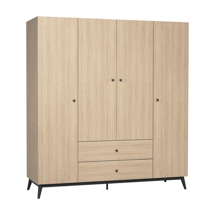 Dulap cu 4 usi VOX Creative stejar deschis