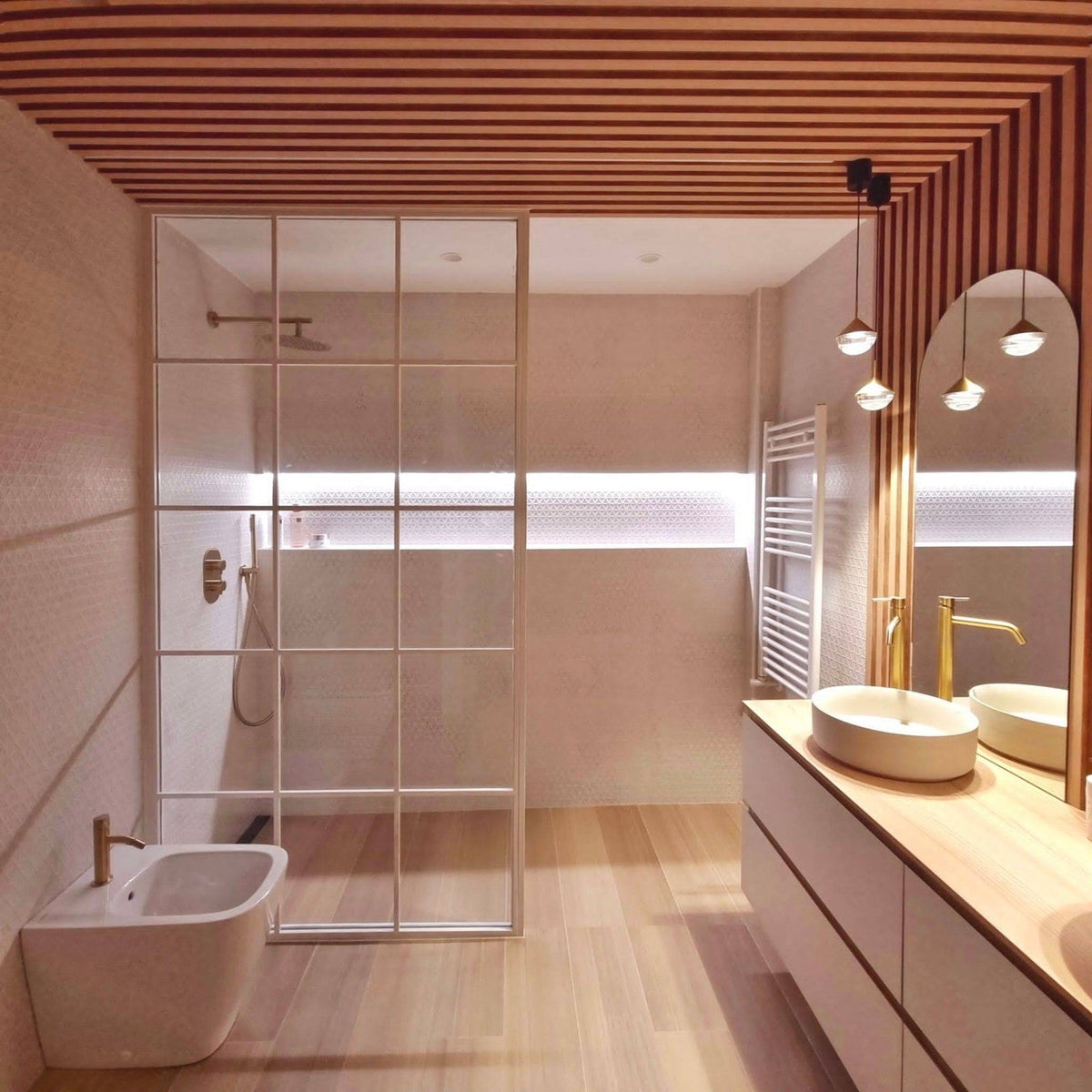 The Decorators: Riflaj decorativ Linerio, L-Line Natural, 1 buc