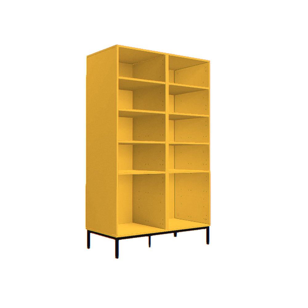 Biblioteca dubla galben/sofran VOX Creative 45.5x91x151.5 cm