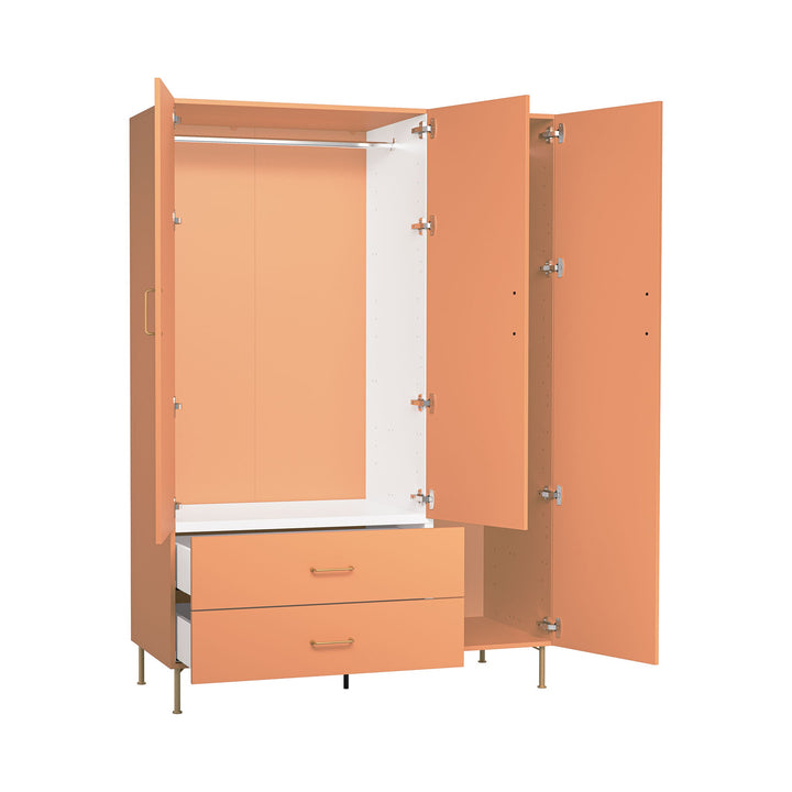 Dulap cu 3 usi VOX Creative nude