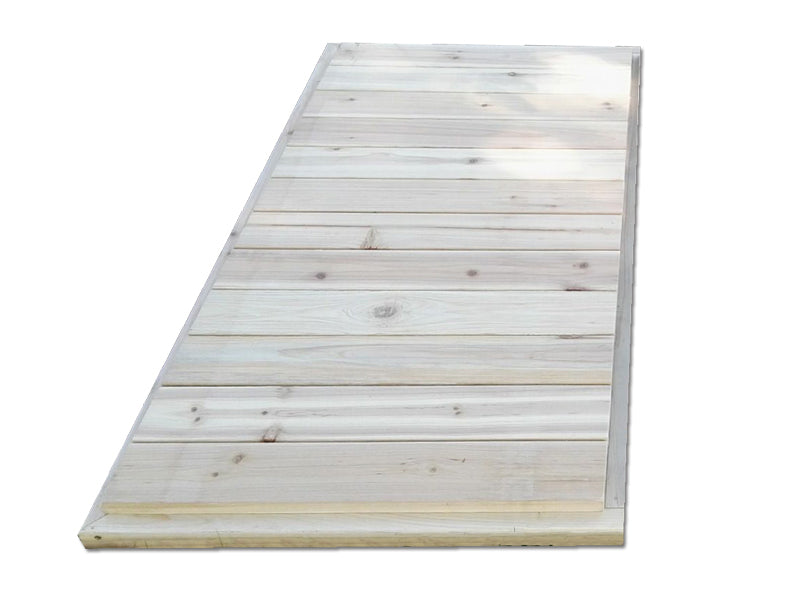 The Decorators: Podea pentru extensie casuta din lemn Loft 150