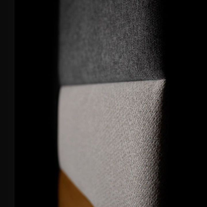 The Decorators: Panou tapitat Regular 3 Villo Soform Melanj gri 60/60 cm