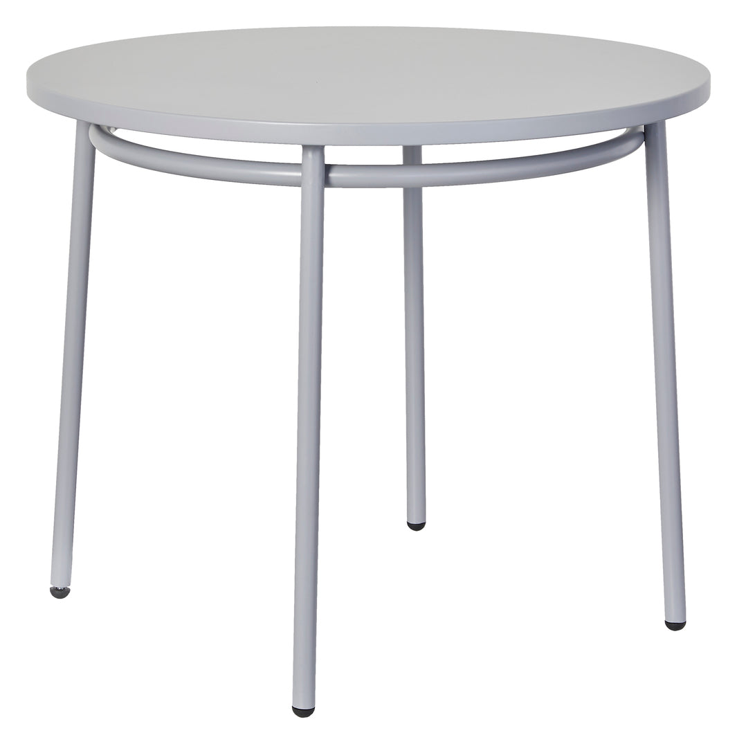 The Decorators: Masuta pentru copii, Chill, metal si MDF, roz, 50xØ60 cm
