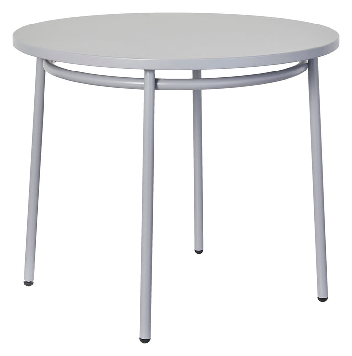 The Decorators: Masuta pentru copii, Chill, metal si MDF, roz, 50xØ60 cm