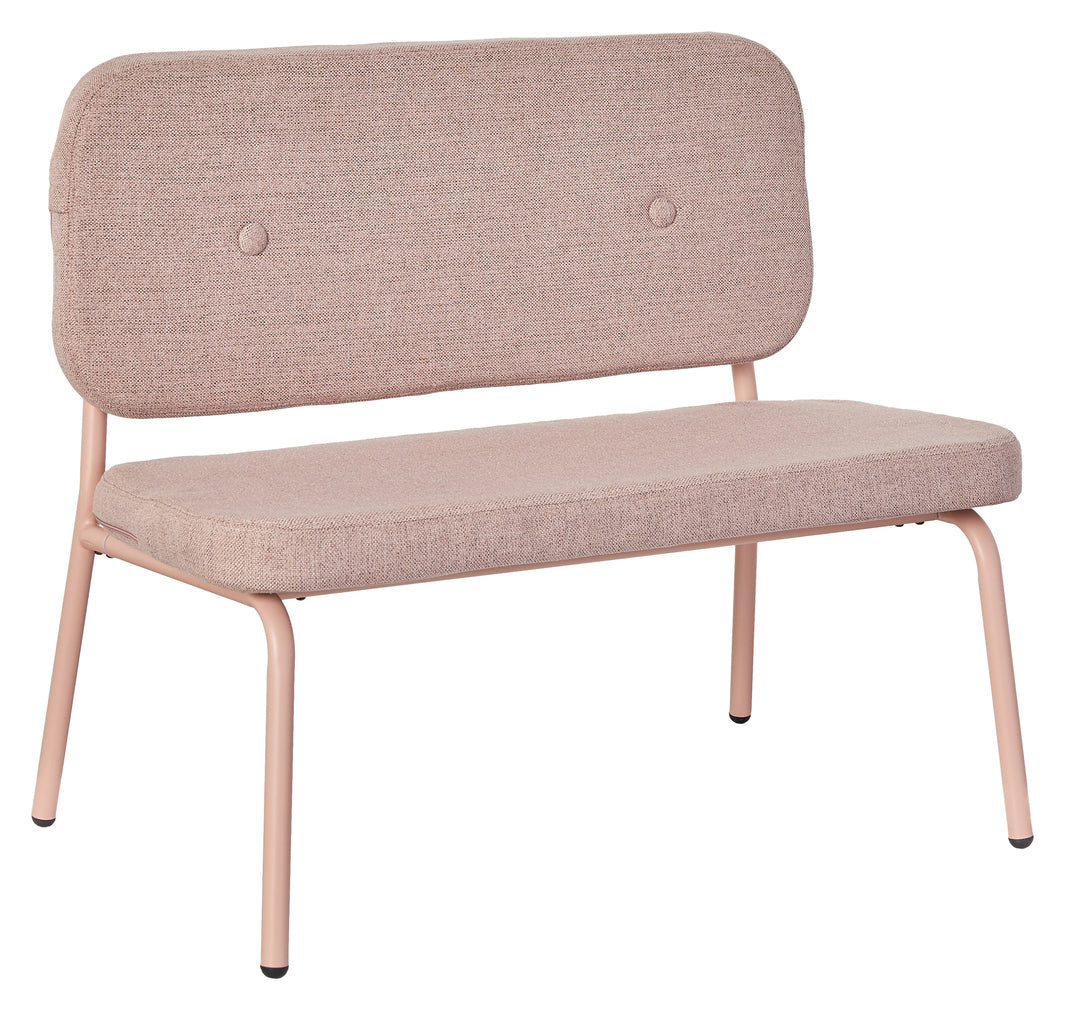 The Decorators: Bancuta pentru copii, Chill, metal si textil, 63x58x40 cm