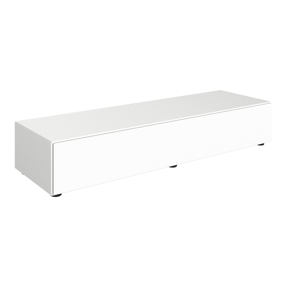 The Decorators: Comoda TV BoConcept Lugano 154x28cm, alb, cu o usa