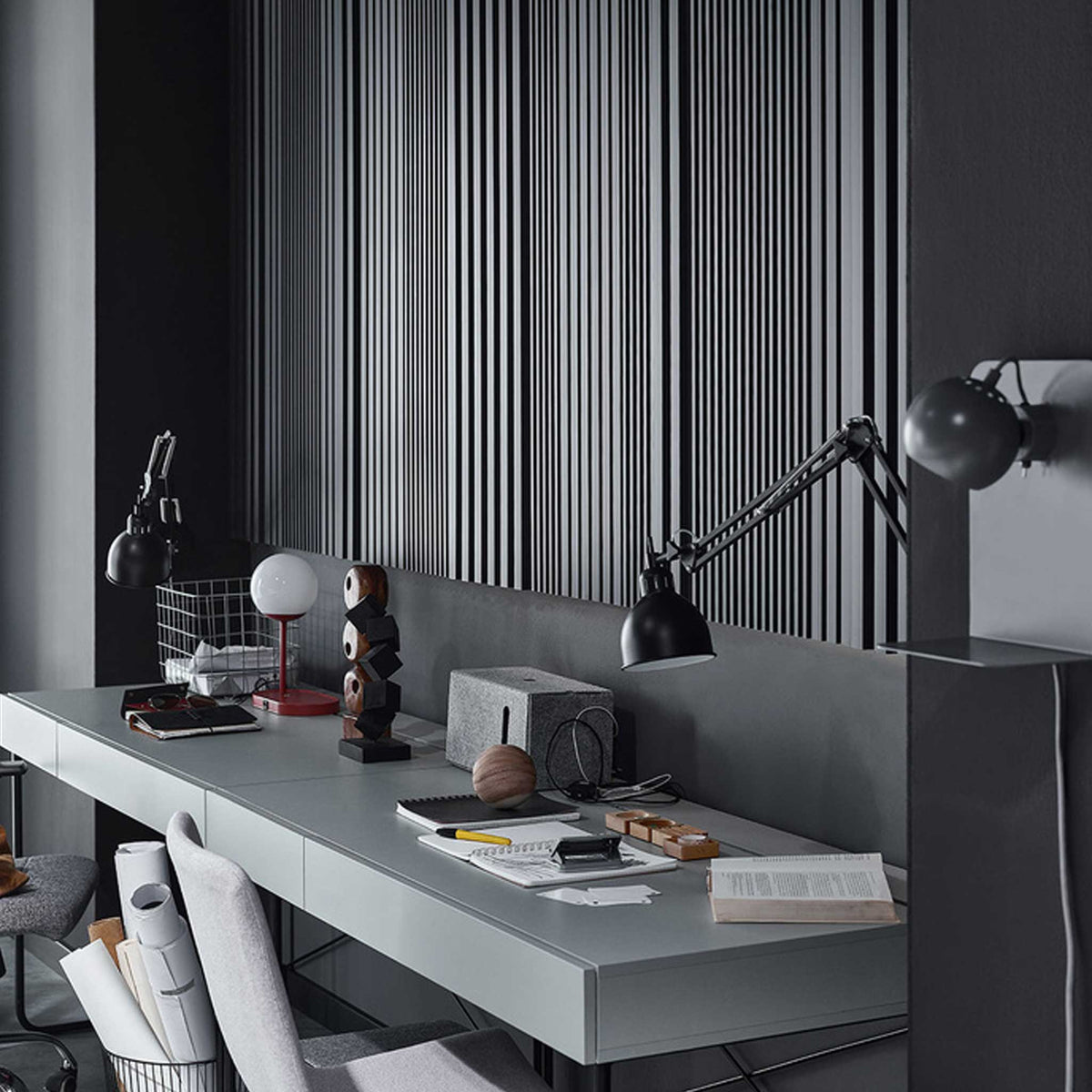 The Decorators: Profil dreapta Linerio, L-Line Antracit