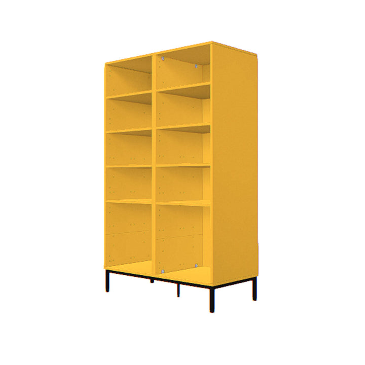 Biblioteca dubla galben/sofran VOX Creative 45.5x91x151.5 cm
