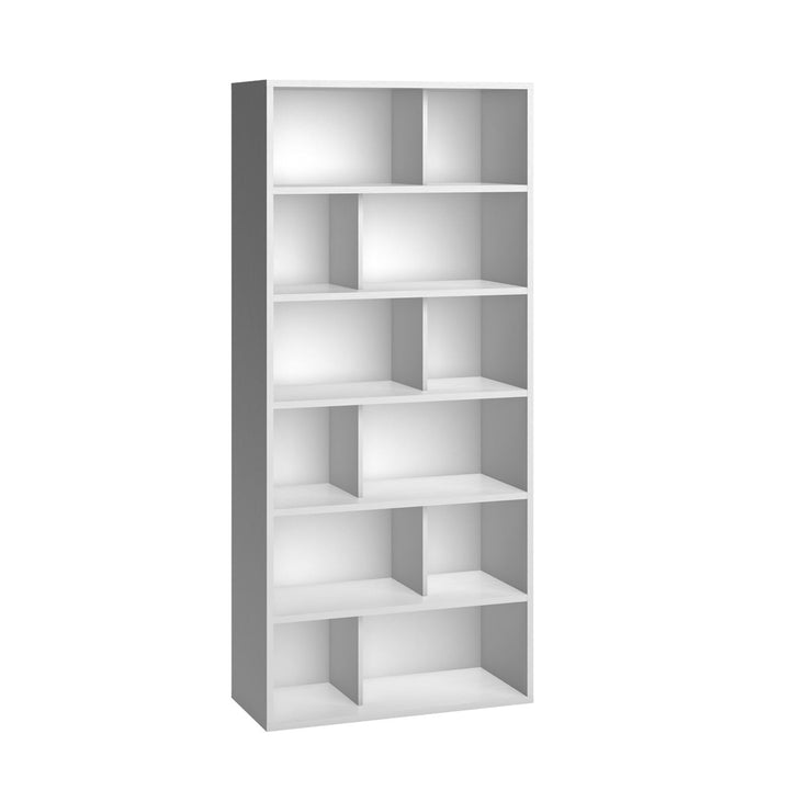 The Decorators: Biblioteca inalta alba VOX 4 You 92x40x206 cm