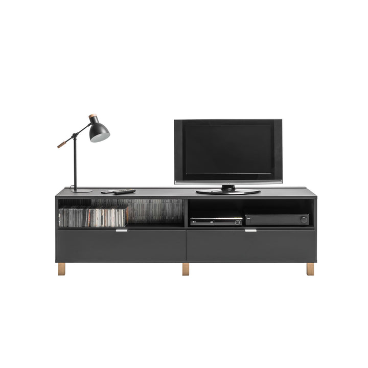 The Decorators: Comoda TV 180 cm cu sistem pentru accesorii VOX Simple