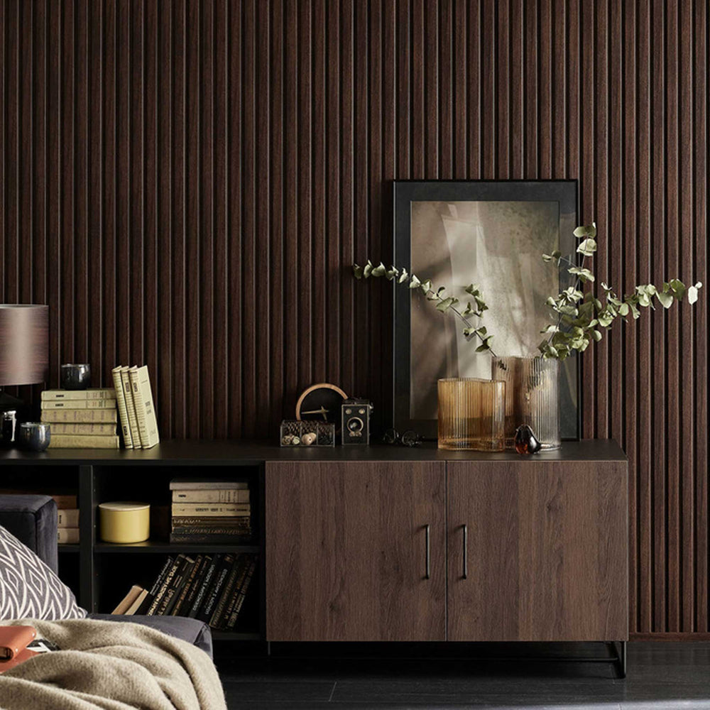 Riflaj decorativ -Linerio M-Line Chocolate