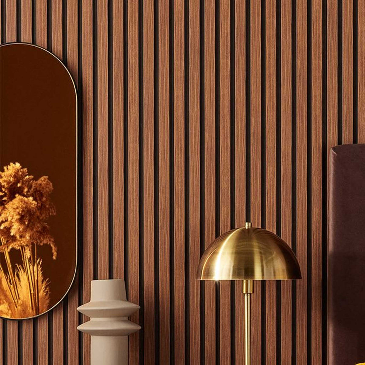 The Decorators: Riflaj decorativ -Linerio M-Line Mocca- 1 buc