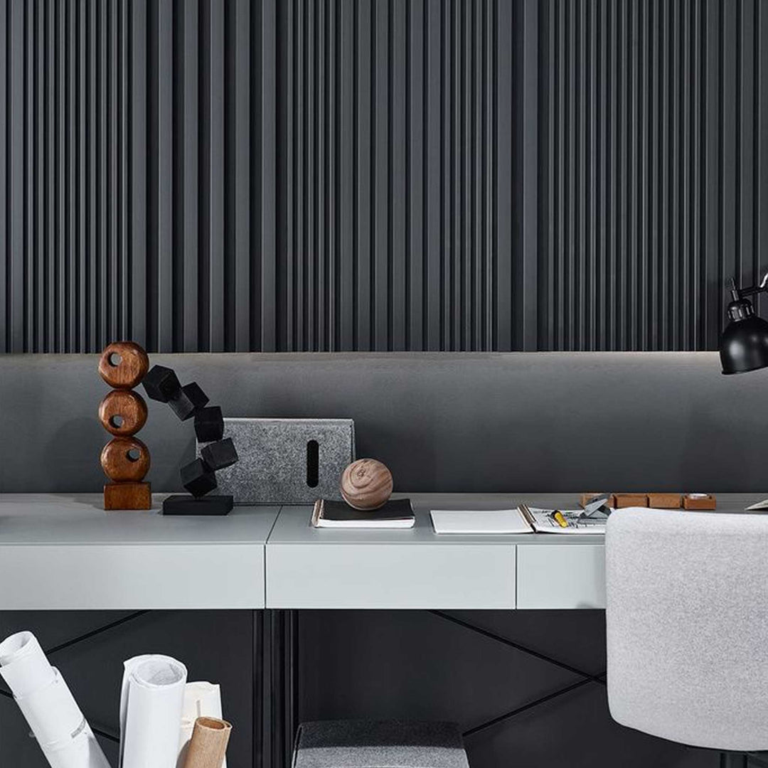 The Decorators: Riflaj decorativ Linerio, M-Line Antracit, 1 buc
