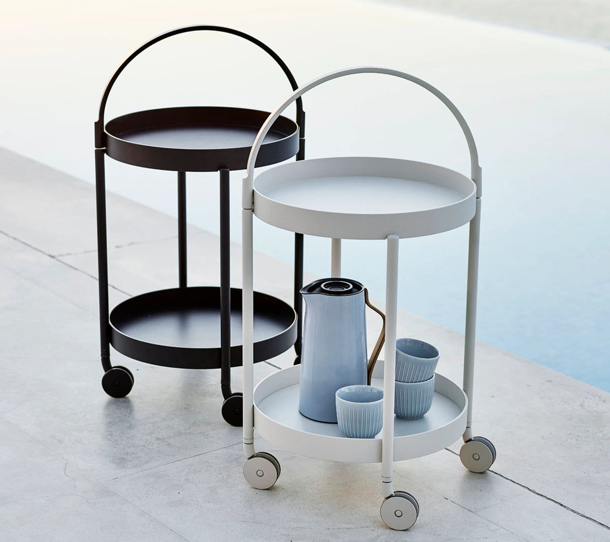 The Decorators: Gheridon Cane-line Roll White
