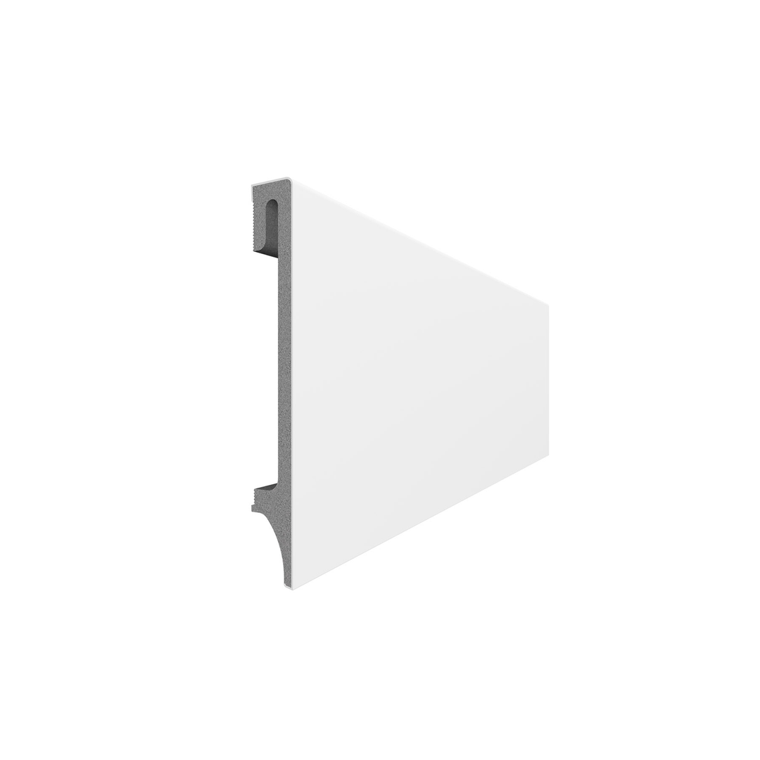 The Decorators: Plinta Espumo 120 Alb ESP501, 1 buc