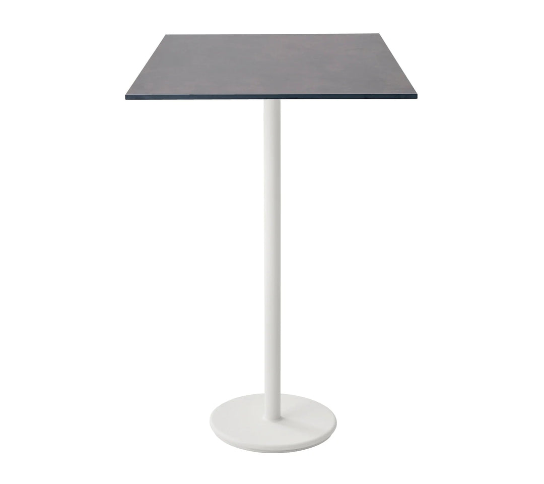 The Decorators: Masa de bar Cane-line Go White HPL 75x75 cm