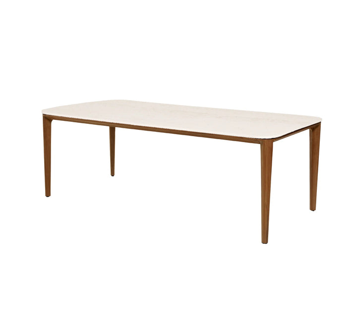 The Decorators: Masa de exterior Cane-line Aspect Teak/Fossil black