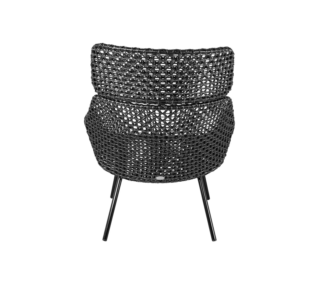 The Decorators: Fotoliu de exterior Cane-line Vibe highback