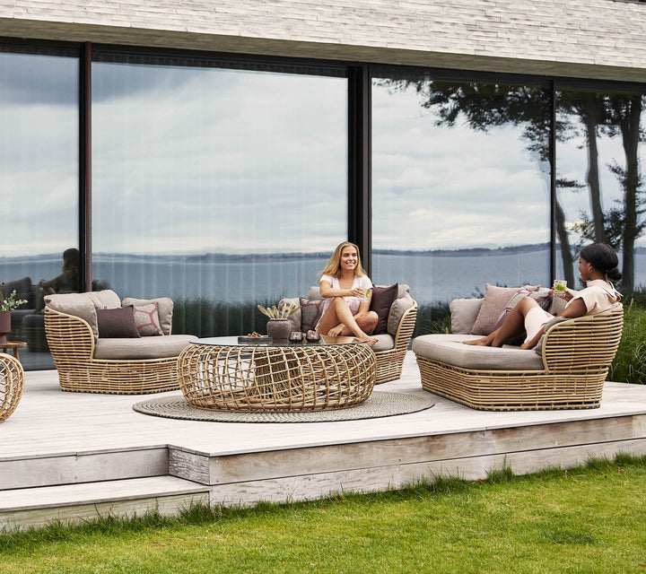 The Decorators: Canapea de exterior 2 locuri Cane-line Basket
