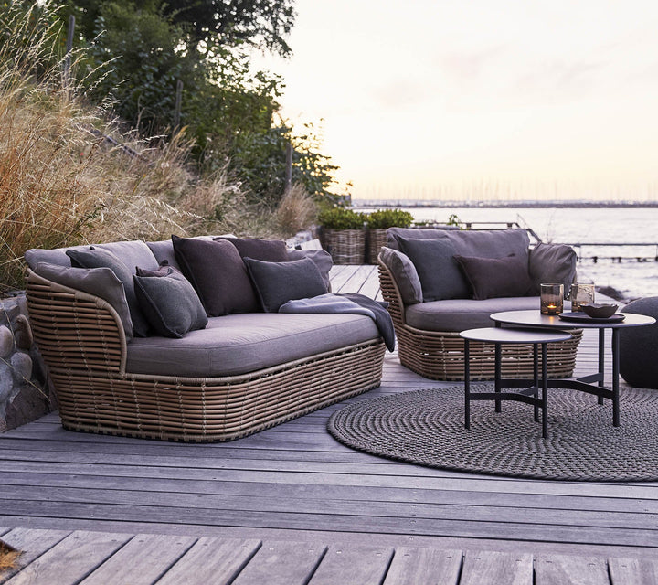 The Decorators: Canapea de exterior 2 locuri Cane-line Basket