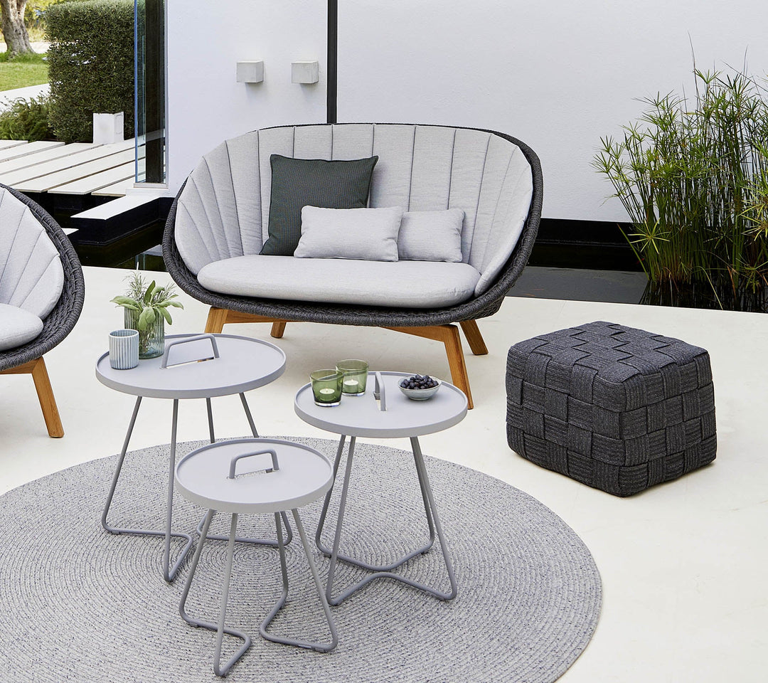 The Decorators: Puf de exterior Cane-line Cube