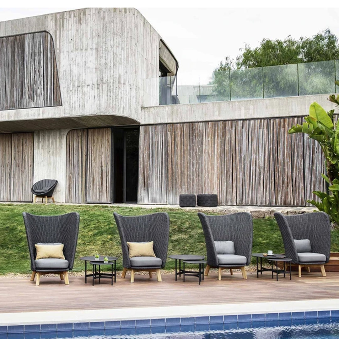 The Decorators: Fotoliu outdoor Cane-line Peacock Wing
