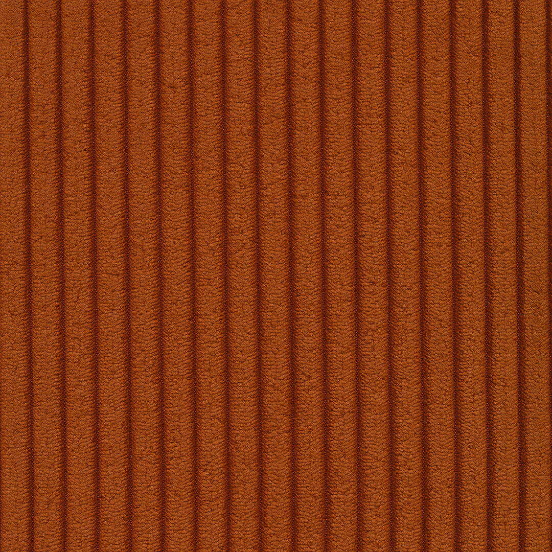 The Decorators: Canapea extensibila Sigmund Indu Corduroy Burnt Orange 160x200 cm