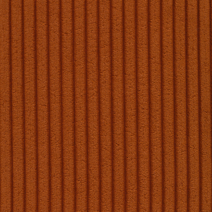 The Decorators: Canapea extensibila Sigmund Indu Corduroy Burnt Orange 160x200 cm