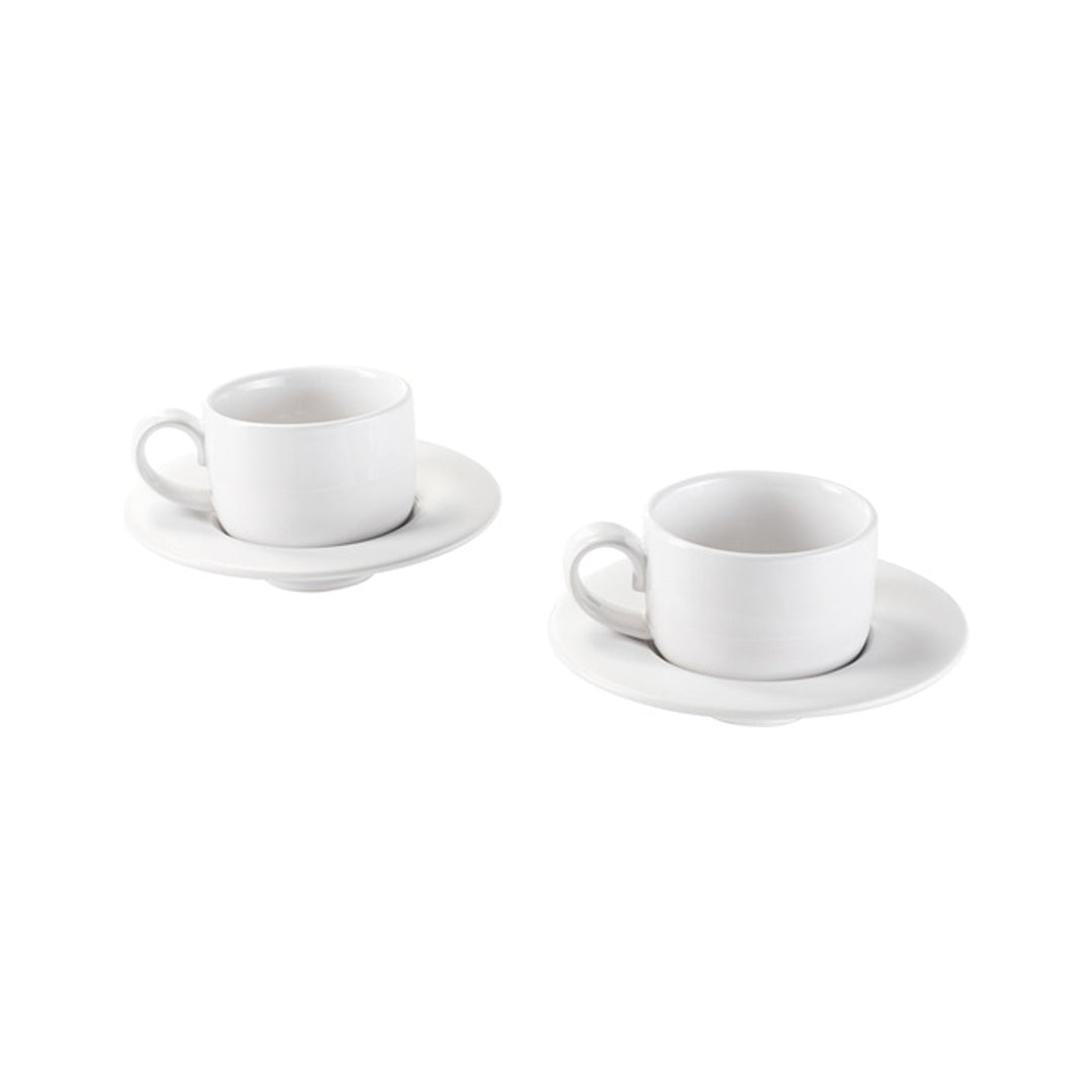Set cafea farfurie si ceasca Yin VOX
