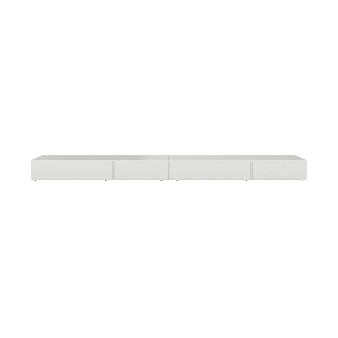 The Decorators: Comoda TV BoConcept Lugano 384x28cm, alb