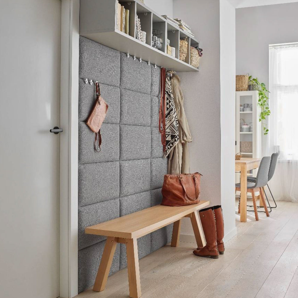 The Decorators: Panou tapitat Regular 1 Villo Soform Tweed bej 30/60 cm