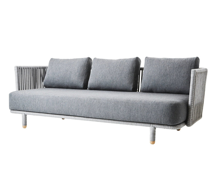 The Decorators: Canapea de exterior 3 locuri Cane-line Moments