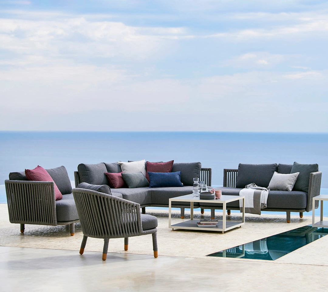 The Decorators: Modul canapea de colt Cane-line Moments
