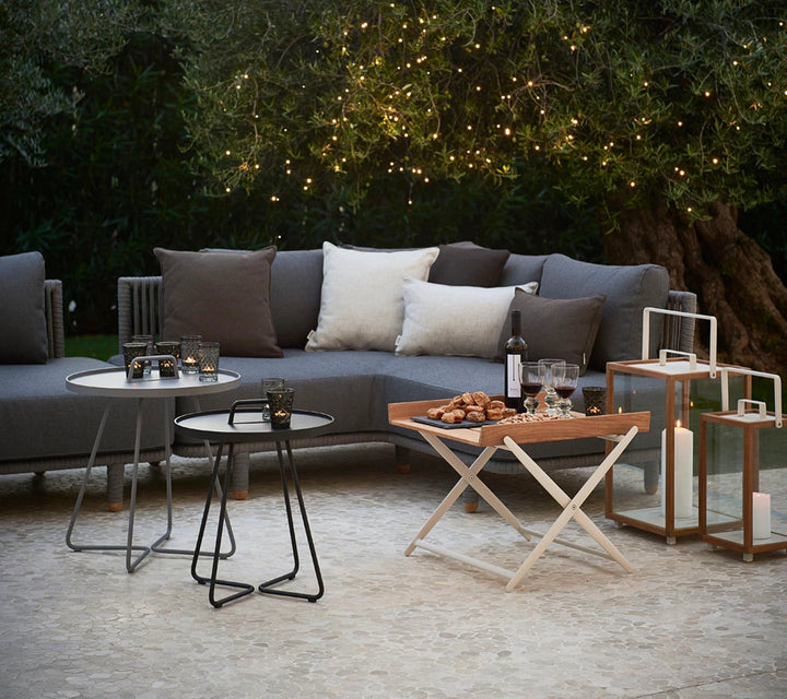 The Decorators: Canapea modulara Cane-line Moments Lounge (1)