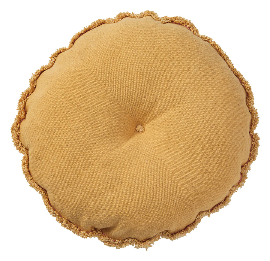 The Decorators: Pernuta decorativa pentru copii, Round, bumbac si fibre, Ø 45 cm
