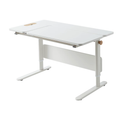 Birou copii, MOBY, MDF si metal, alb 120x70x59 cm