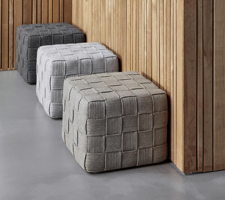 The Decorators: Puf de exterior Cane-line Cube